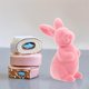 thumbnail image 1 of unbranded De Rosado Con Flocking Estatua Para Jardín Para Pascua, 1 of 6