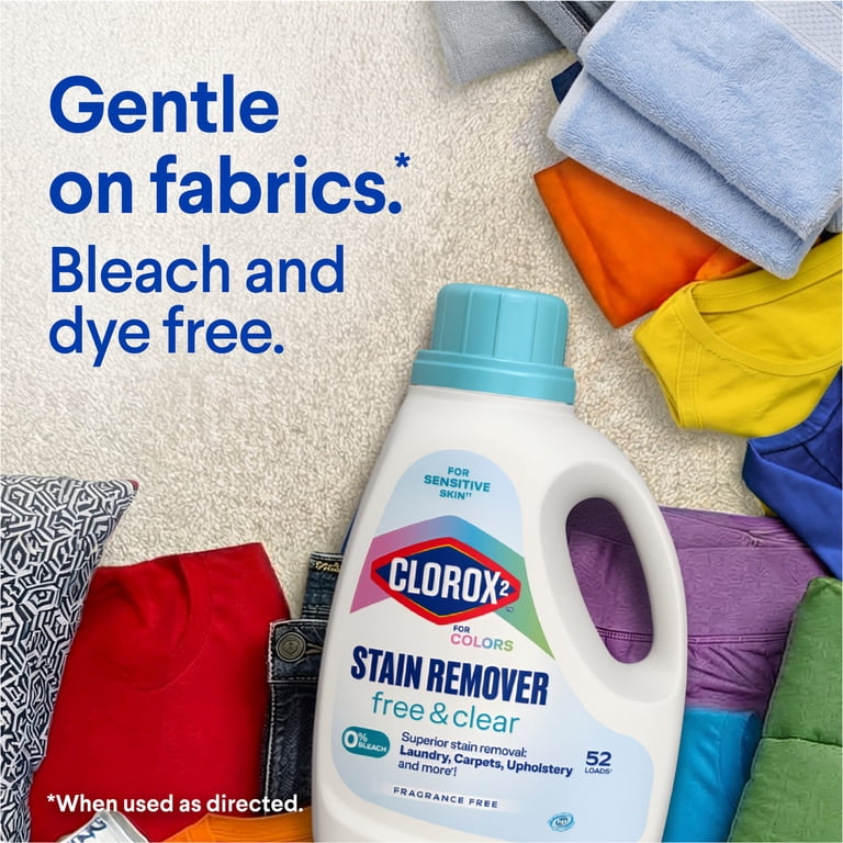 Clorox 2 For Colors Stain Remover Free & Clear, 2-Pack photo 6
