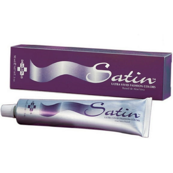 Satin Ultra Vivid Fashion Colors, Dark Blonde [6N] 3 oz (Pack of 2)