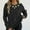 001 Black, variant on Women's Oversized Sweaters Crewneck Long Sleeve Pullover Knit Top Casual Trendy Sweater