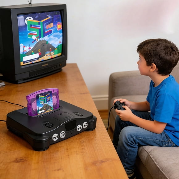 Cartucho De Juego N64, Lectura Rápida De Código Abierto Compatible Con Juegos Retro 64DD, Copia De Seguridad De Guardado Automático Para ROM N64 Y Versión 64 Plus