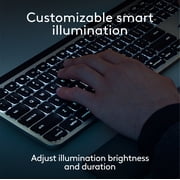 Logitech MX Keys S for Mac, Wireless Keyboard, Fluid, Precise Laptop-Like Typing, Programmable Keys, Backlit, Bluetooth