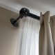 thumbnail image 1 of CRILSTYLEO 4Ud Soportes De Pared Para Barra De En Acero Inoxidable Color Negro, 1 of 8