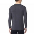 thumbnail image 3 of 32 Degrees Weatherproof Men's Thermal Base Layer Long Sleeve HT Charcoal , S, 3 of 3