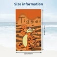 thumbnail image 4 of Tigger Cartoon Beach Towel, 52x32 inch Absorbent Quick Dry Towels for Travel Sports, Lightweight Soft Microfiber Swim Pool Bath Towel for Adult Boys Girls, 4 of 8