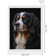 thumbnail image 2 of Diamond Art Kits for Adults, Dog Portrait Fur Loyal Gaze 5D Diamond Painting Kits for Adults Beginners, DIY Full Drill Diamond Painting, Gem Art and Crafts 12x16, 2 of 7