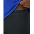 thumbnail image 4 of Hanes Sport Men's Performance Compression Shorts, 9" Ebony/Ebony L, 4 of 10
