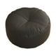 thumbnail image 3 of Cojín de suelo, cojines de tatami, redondo, cómodo, decorativo, de piel sintética, cojín para el suelo, cojín para patio, para yoga, sala de estar, negro, 3 of 8