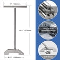 thumbnail image 2 of Garbage Disposer Unjamming Wrench,Silver Garbage Disposal Wrench Tool,Garbage Disposal Wrench for Garbage, 2 of 5