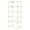 Gold, variant on Pemberly Row Pure Decor Lucite Acrylic Bookcase with 6 Shelf in Clear / Chrome