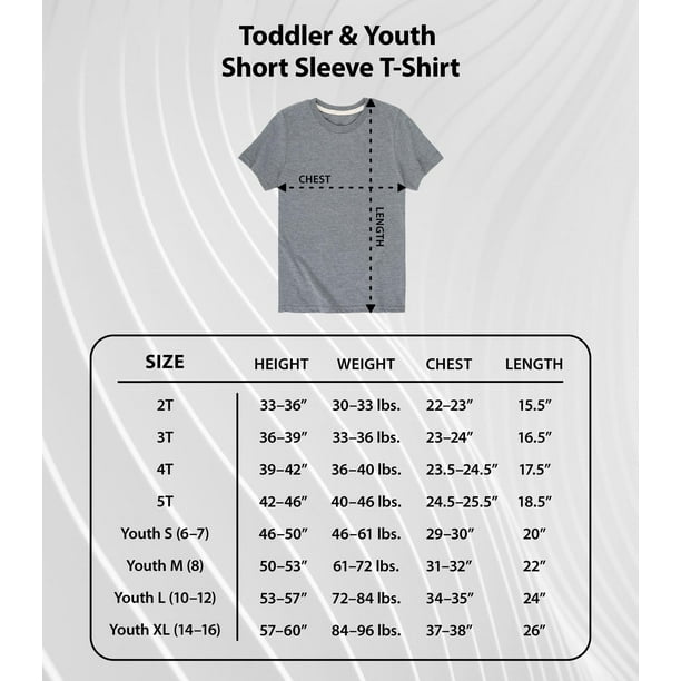 UNO Card BACK - Toddler And Youth Short Sleeve Graphic T-Shirt