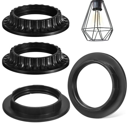 

4pcs Lamp Shade Rings E27 E26 Light Socket Fixing Rings Lamp Shade Holder Rings Replacement Lamp Parts