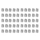 thumbnail image 1 of Herramienta de reparación de roscas, 50 piezas de insertos de rosca, sujetadores de rosca de alambre, insertos de rosca de acero inoxidable, características líderes en su clase, 1 of 9