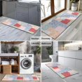 thumbnail image 2 of Pioneer Flower Floral Print Pattern Kitchen Rug Mat,Kitchen Runner Rugs Non Skid Washable,Decorative Kitchen Floor Mats for Kitchen,Sink,Laundry,17"X47", 2 of 5