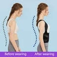 thumbnail image 3 of Correcteur de Posture avec Bretelles Réglables Léger Respirant Maille Soutien Complet du Dos Ceinture de Posture, 3 of 8