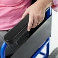thumbnail image 1 of Phenofice 1Set Black Wheelchair Arm Rest with Comfortable Cushion and Simple Maintenance Features, 1 of 8