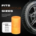 thumbnail image 7 of HEB Allscape Bike Tire Liner (2 Pack) - Polyurethane Bike Tube Protector Liner - Easy-to-Install, Heat & Weather Resistant Fat Tire Liner 20x4 / 24x4 / 26x4 Fat Bike Tube Liner, 7 of 7