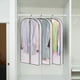 thumbnail image 4 of Bolsa para ropa para almacenamiento en armario y viaje | Funda para traje plegable de tela no tejida con ventana transparente | Protector transpirable para ropa colgada como trajes, vestidos, 4 of 6