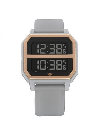 Adidas white colour watch hot sale