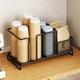 thumbnail image 2 of Estante de hierro para guardar vasos de papel, tazas de café y té. Organizador de escritorio para el hogar, la cocina, la oficina y el bar. Medidas: 7,87 x 4,3 x 3,54 pulgadas. Disponible en negro o, 2 of 6