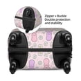 thumbnail image 3 of Goofa Colorful Bunny Pattern Luggage Covers For Suitcase,Suitcase Cover Protector Fit 18-32 Inch Luggage-Medium, 3 of 9