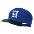 thumbnail image 2 of Old English U Embroidered Flat Bill Cap - Royal OSFM, 2 of 5