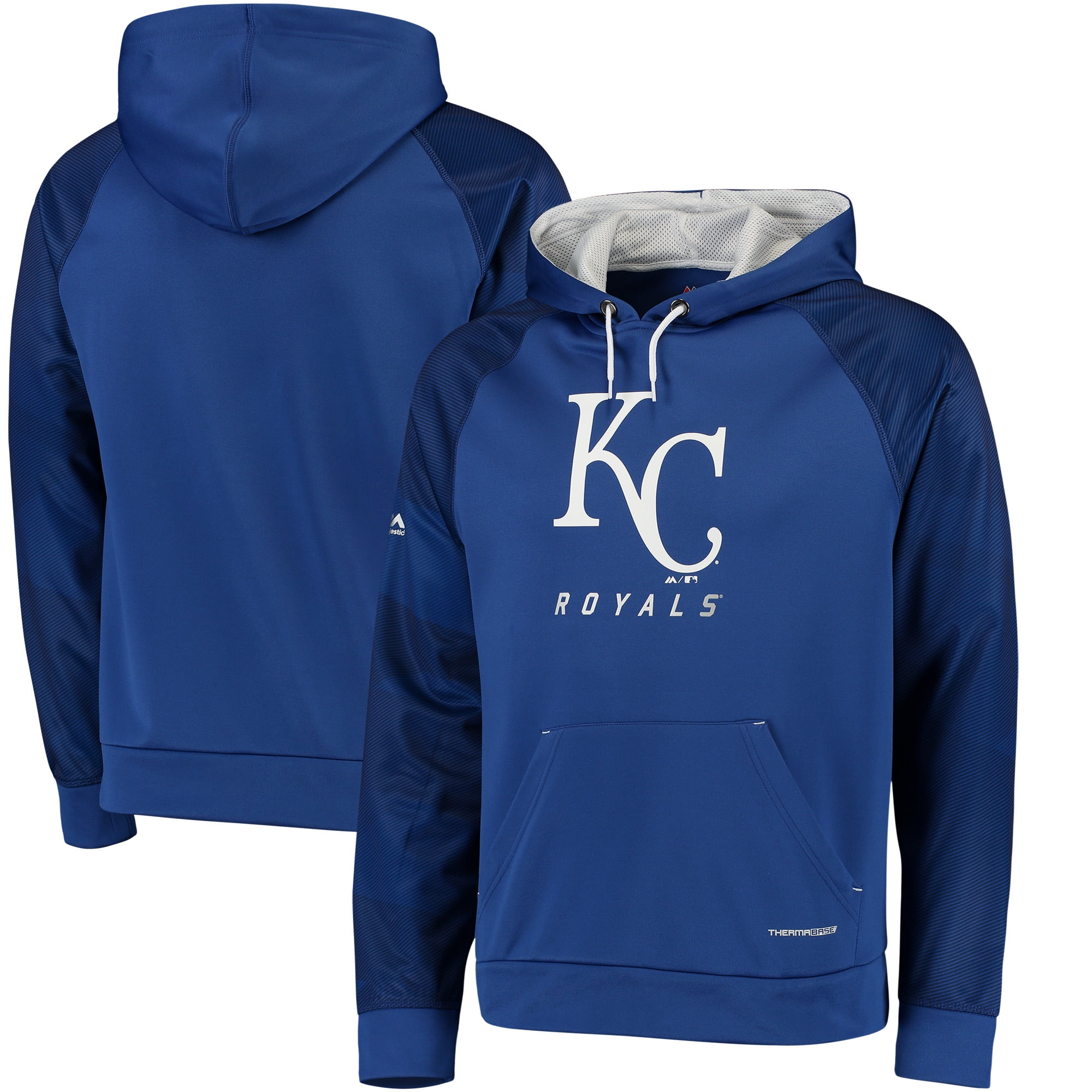 Kansas City Royals Majestic MLB "Armor 2" Men's Pullover Hooded Sweatshirt by MAJESTIC LSG