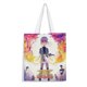 thumbnail image 1 of Jentry Chau vs. The Underworld Bolso de tela con estampado de lienzo para mujer, bolsa de compras reutilizable y estética, con cremallera interior, regalo para mujer,38*45cm., 1 of 6