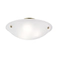 thumbnail image 4 of Livex Lighting Oasis Ceiling Mount in Antique Brass, 4 of 11