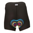 thumbnail image 3 of Pantalones Cortos Acolchados de Algodón para Ciclismo, Medio Pantalón Acolchado para Bicicleta con Cojín de Gel , Negro, Amarillo m, 3 of 8