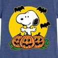 thumbnail image 3 of Peanuts - Snoopy Pumpkin Patch - Toddler And Youth Girls Short Sleeve Graphic T-Shirt, 3 of 6