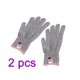 thumbnail image 1 of HPPE Cocina Jardinería Guantes protectores de manos Guantes de trabajo para picar carne de carnicero Manoplas 2 pares Scienceny HA5352-01*2, 1 of 7
