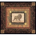 thumbnail image 2 of Pamela Gladding 39x36 Gallery Wrapped Canvas Wall Art Titled - Lion, 2 of 4