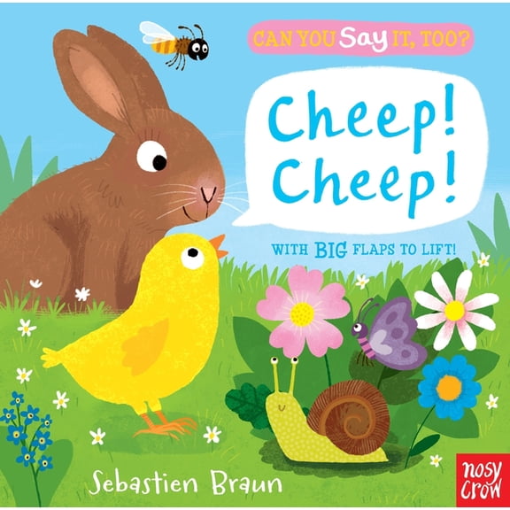 Can You Say It, Too? Cheep! Cheep! (Board Book)