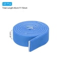 thumbnail image 2 of Uxcell 18" Table Tennis Side Tape, 20 Pack Table Tennis Edge Tape Protect the Edges, Blue, 2 of 6