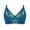 Blue, variant on Running Girl Sports Bra Women Solid Lace Lingerie Bras Plus Size Underwear Bralette Bras Comfortable Bra V-Neck Padded Bra Hook and Eye Closure Demi & Balconette Bra Style Y-161 , Beige XXL