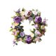 thumbnail image 4 of Coronas de peonías para puerta principal, corona de primavera/verano, flores artificiales de 15 pulgadas para Púrpura, 4 of 8