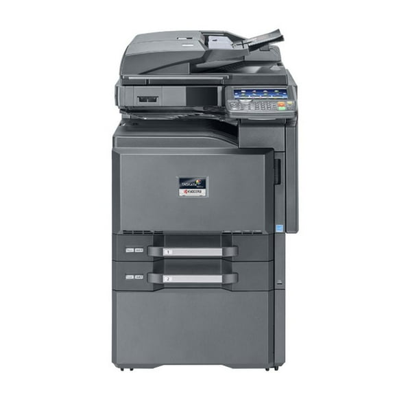 Pre-Owned Used Kyocera TaskAlfa 2551ci A3 Color Laser Multifunction Copier - 25ppm, Copy, Print, Scan, Auto Duplex, Network, 600 x 600 dpi, 2 Trays, Stand