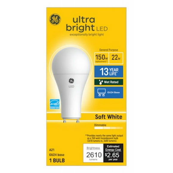 GE LED 22W A21 Bulb -93129364