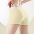thumbnail image 2 of KHONTS Women's High Waist Underwear Plus Size Leakage Comfortable Breathable Ladies Panties for Daily Wear Yellow XL, 2 of 9