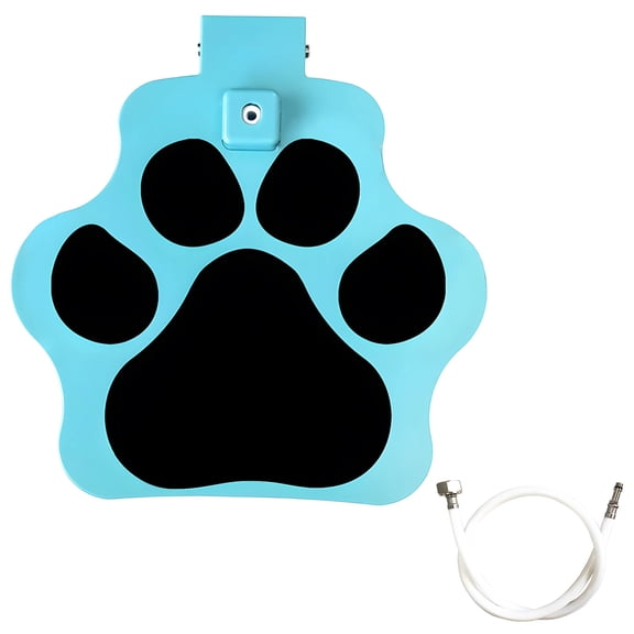 Paw-sensor pet water fountain, outdoor dog water fountain