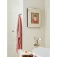 thumbnail image 2 of Amerock Davenport Brushed Nickel Double Prong Robe Hook, 2 of 9