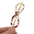 thumbnail image 5 of Unique Bargains 1 Pc Elegant 8-Shaped Hair Clips Hairdo Clip Light Brown, 5 of 5