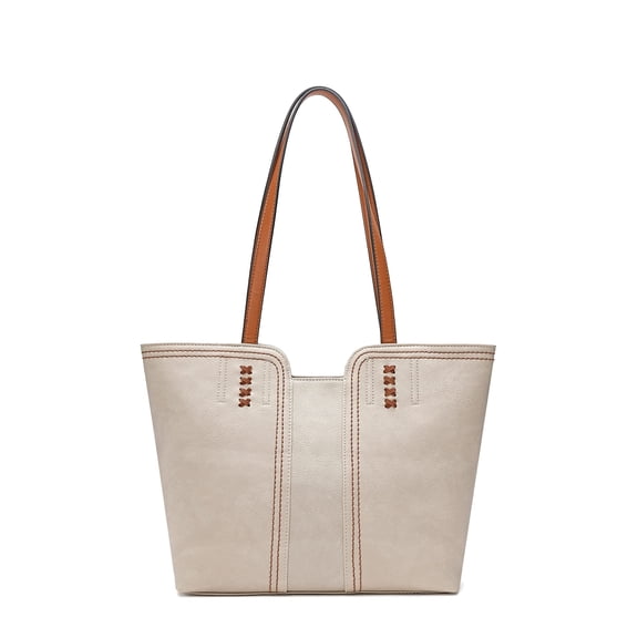 Montana West Women's Oversized Hobo Tote Shoulder Satchel Bag, Tan