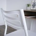 thumbnail image 5 of Humble Crew Lightweight Industrial Office Desk Chair, White, 5 of 7