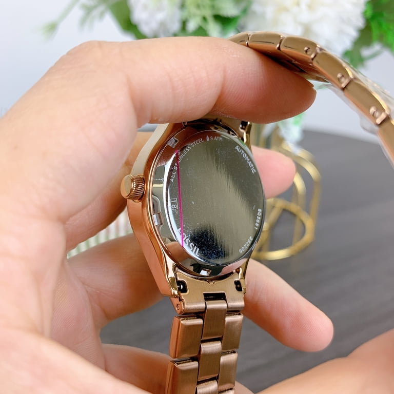 Fossil BQ3651 Modern Sophisticate Automatic Rose Gold-Tone  display picture 1