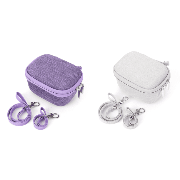 Estuche Rígido A Prueba Golpes Compatible Con BITZEE Virtual Electronic Pet () Púrpura