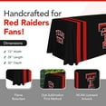 thumbnail image 2 of Black Texas Tech Red Raiders 6' Table Cloth, 2 of 5