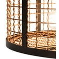 thumbnail image 3 of Meyda Tiffany 230967 Paloma Golpe 4 Light 24" Wide Semi-Flush Drum Ceiling Fixture - Flat, 3 of 7