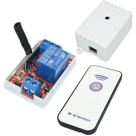 Single Button Rf Module YASEKING 24V 1 Channel Relay Switch 433M Module Receiver with 1 Button ...